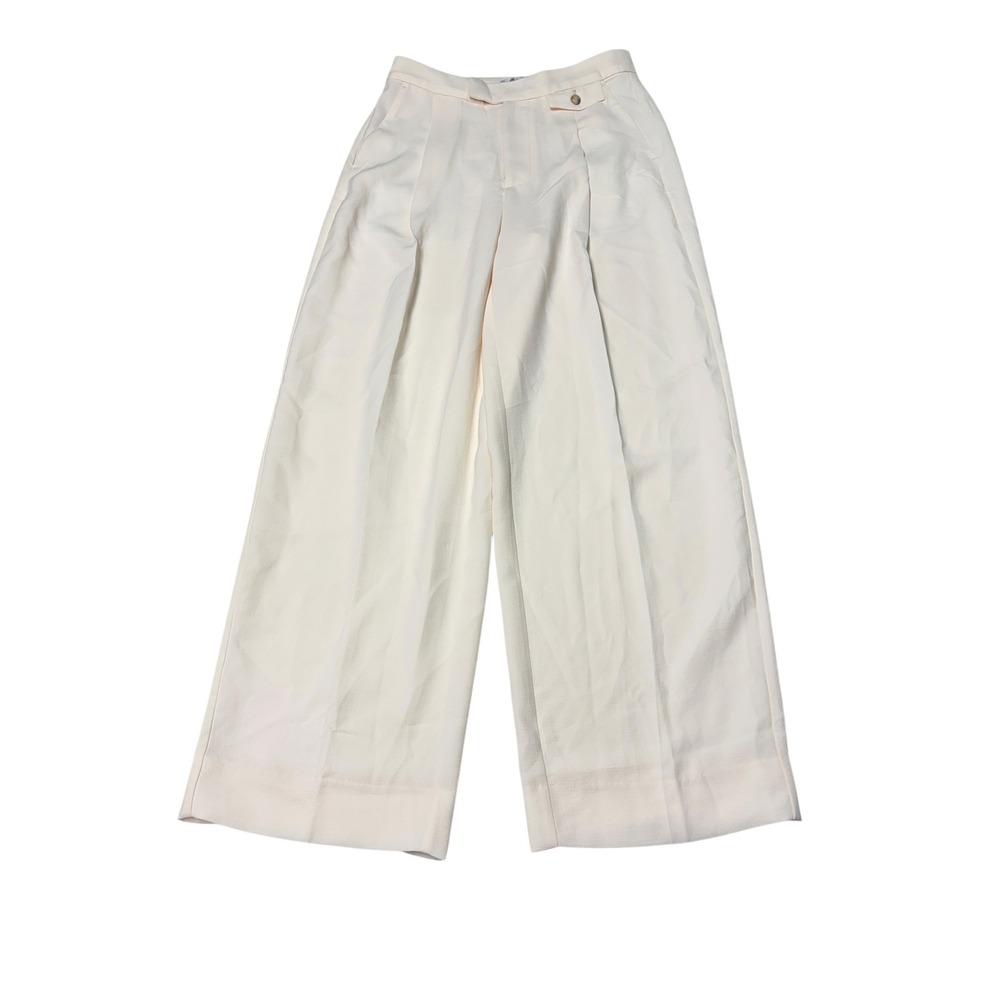 NWT Madewell High-Rise Rosedale Straight Pant Cream Off White Womens 6 W29 L29